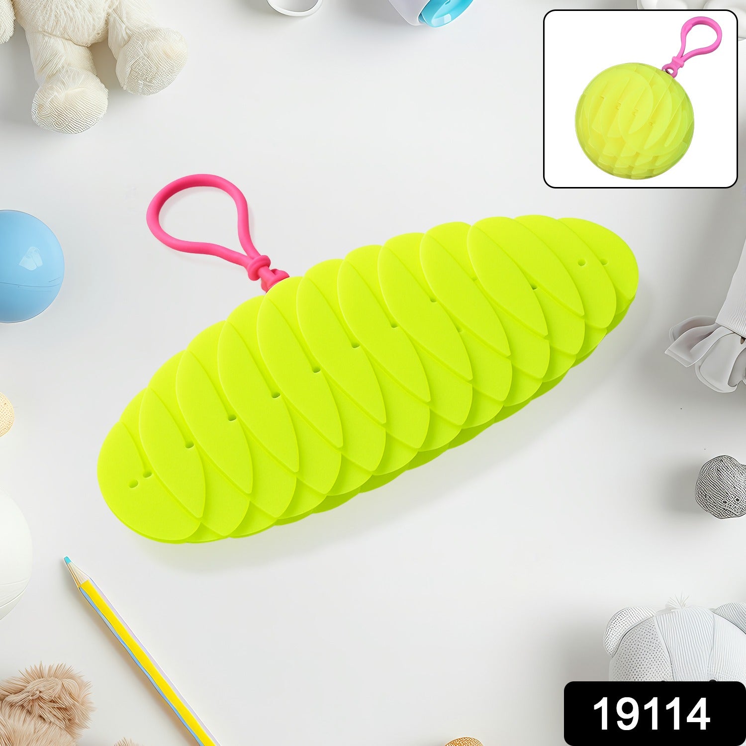 Flexible plastic Worm Fidget Toy (1 Pc)