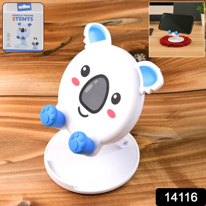 Cute Koala-Shaped Mobile Phone Holder (1 Pc)