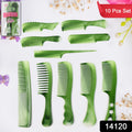 Multipurpose Hair Comb Set – 10-Piece Styling & Grooming Kit