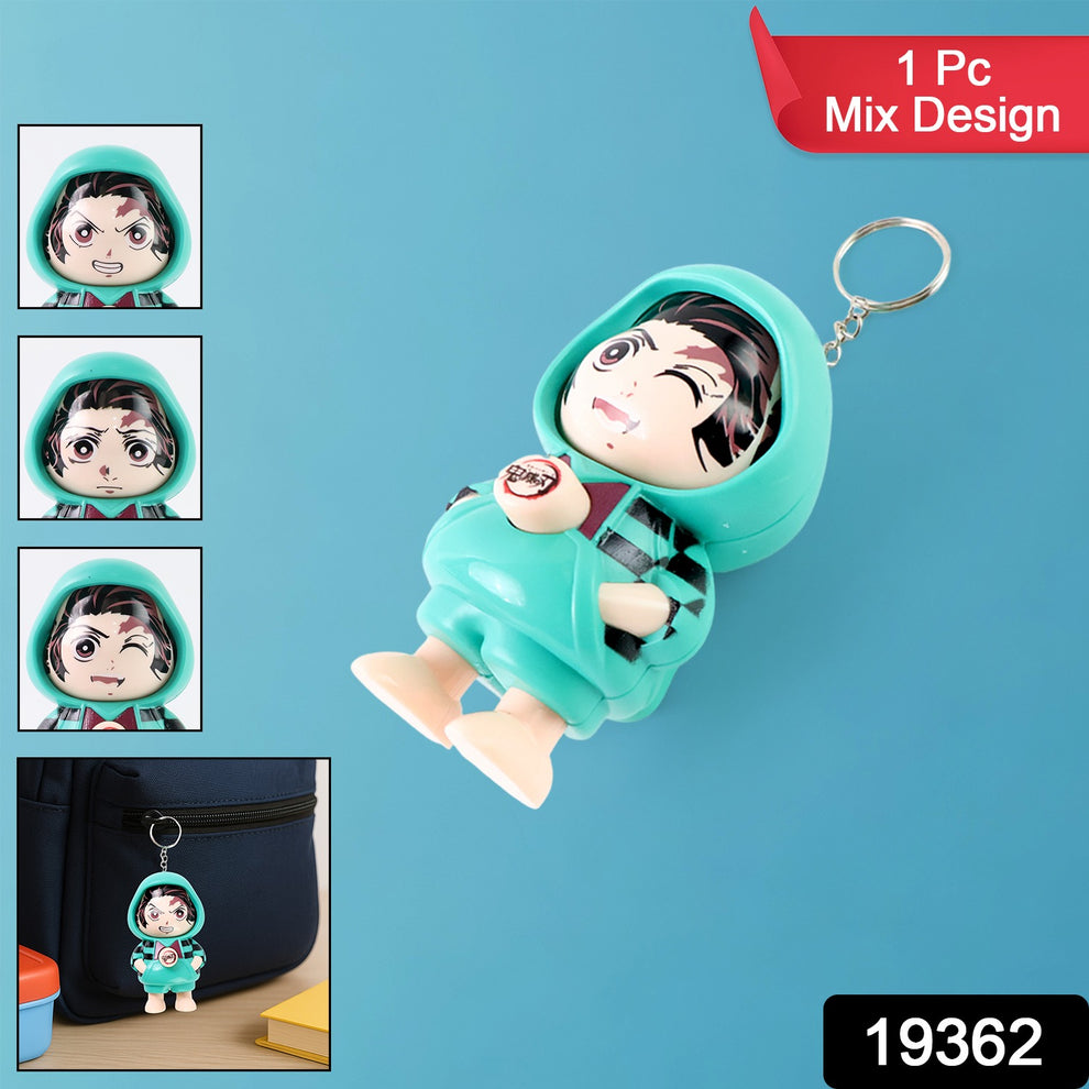 Keychains Character Designs Cartoon Character Design Cute Action Figure Keychain (Mix Design & 1 P