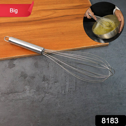 Large Size Stainless Steel Egg Beater Whisk