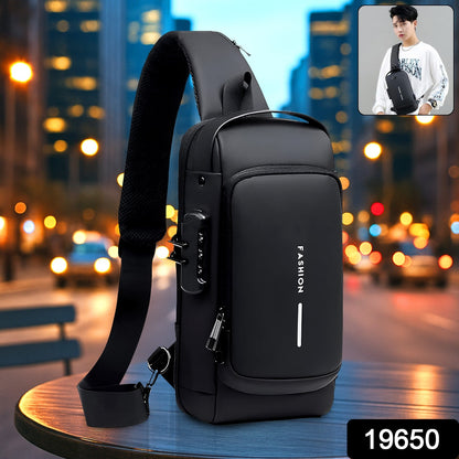 Smart Casual Anti-Theft Sling Bag