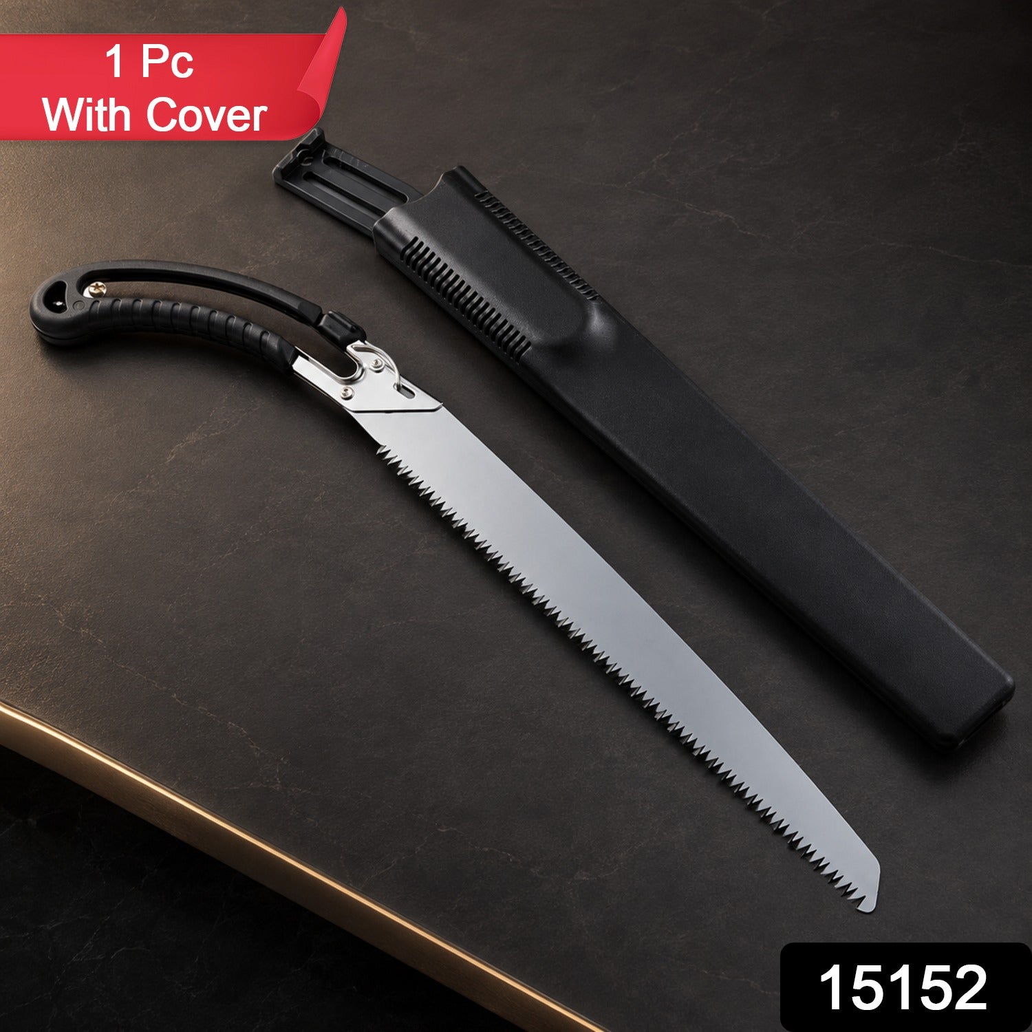 Hand Pruning Saw 50 Cm High Carbon Steel with Cover for Garden