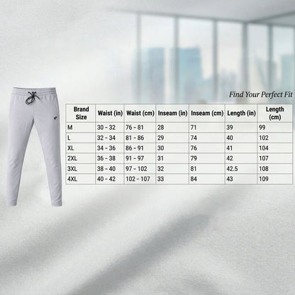 Men's Stylish Track Pants with Adjustable Waistband – Perfect for Sports & Casual Wear