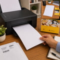 A4 Full-Sheet Self-Adhesive Labels – 100 Sheets for Custom Printing
