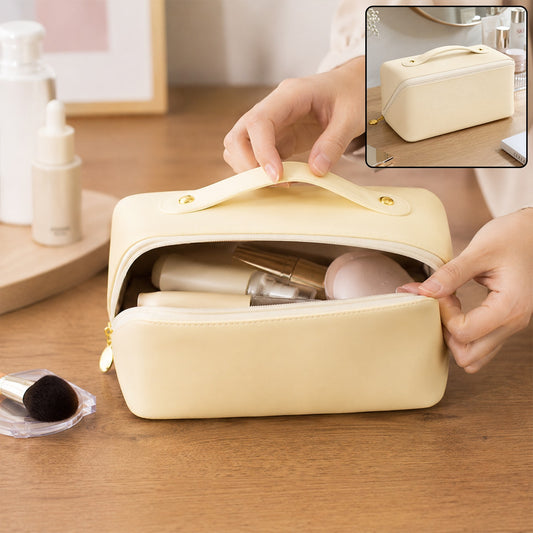 Travel Makeup Organizer – Waterproof Compact Cosmetic Pouch