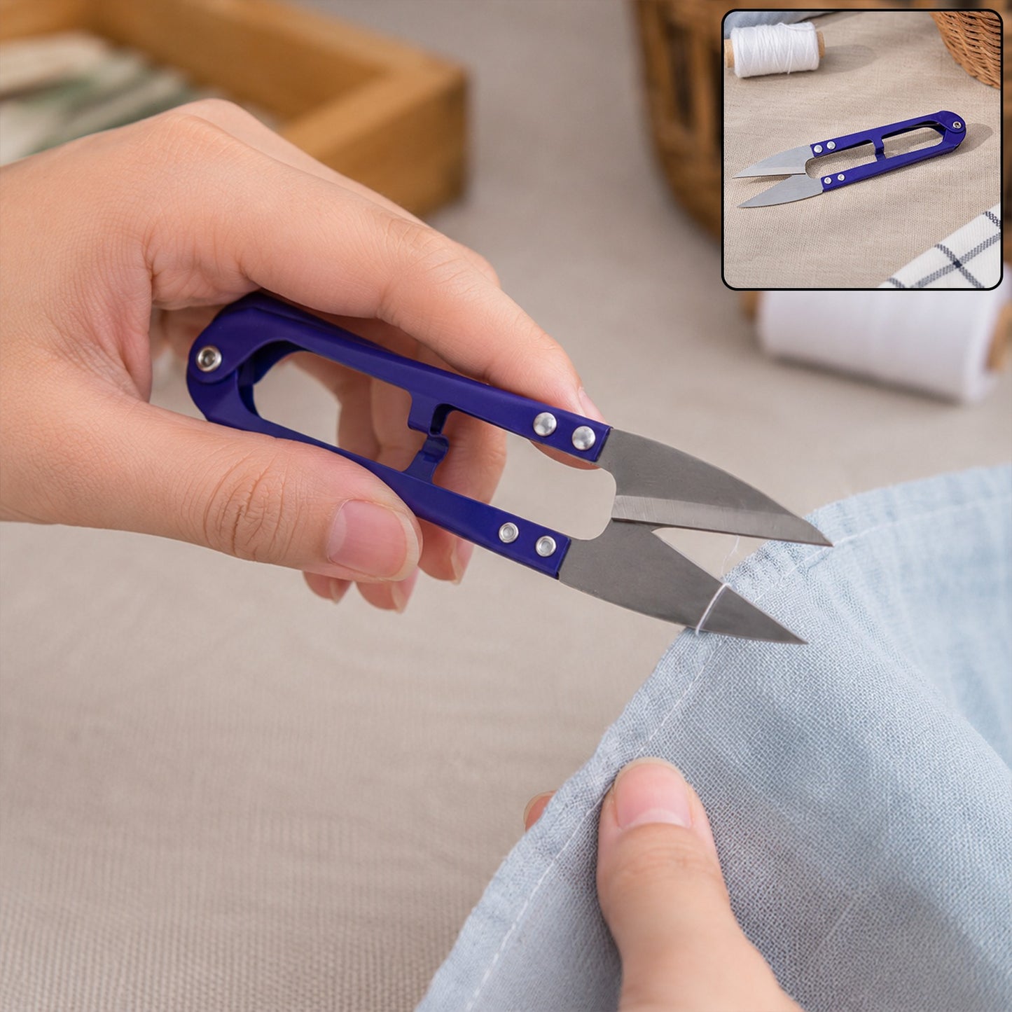 Sewing Scissors – Ergonomic Handle for Precise Fabric Cutting