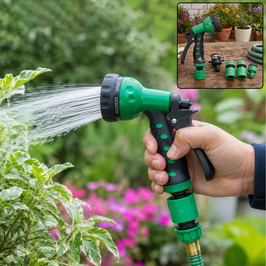 Garden Water Spray Gun – Multi-Pattern Nozzle for Car & Garden