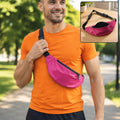 Adjustable Travel Waist Bag – Secure Zipper & Lightweight Design