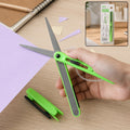 School Craft Scissors Pen Shape Portable Safety Cutter for Kids (1 Pc)