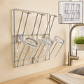 Stainless Steel Mug Holder Rack – Space-Saving Kitchen Organizer