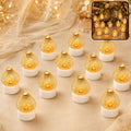 Flameless LED Tea Light Candles 12 Pcs – Safe Home Decor | Styleva