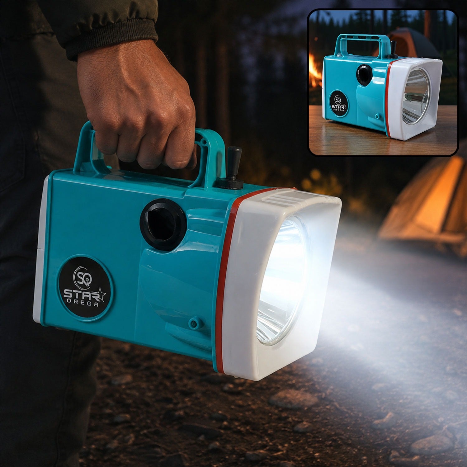 Rechargeable LED Torch – Long-Range, High Brightness & Portable
