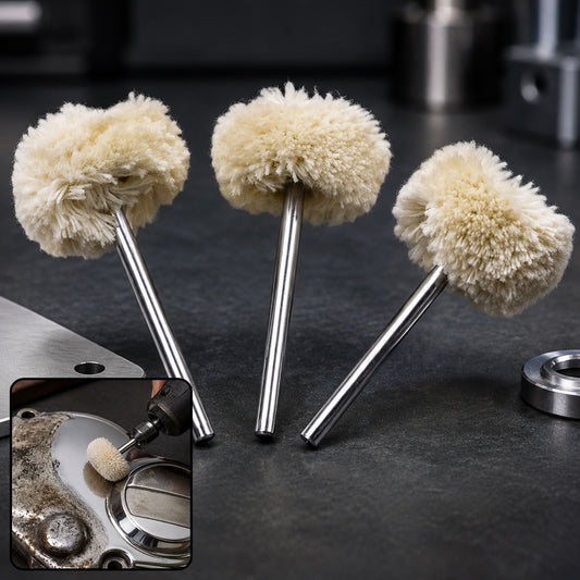 Cotton Polishing Wheels – Dremel Buffing Set 3 Pc | ToolMate Pro