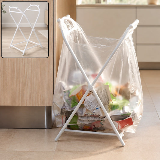 Foldable Garbage Bag Holder Stand – Portable & Space-Saving