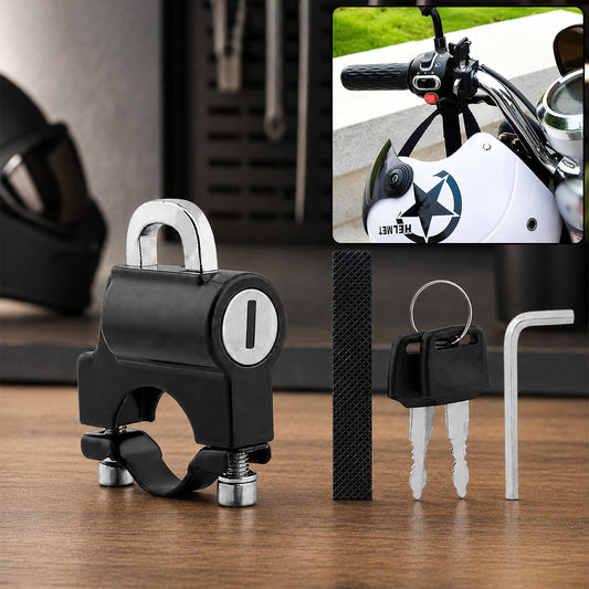 Helmet Lock for Motorcycles – Heavy-Duty Handlebar Security