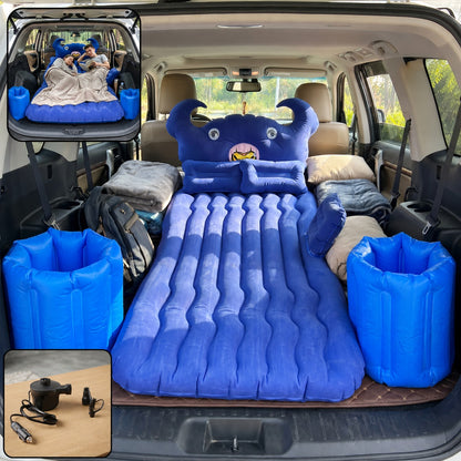 Inflatable Car Air Mattress – Portable & Comfortable for Travel, Car Sofa