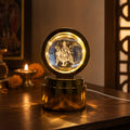 3D Crystal Ball LED Night Lamp – Elegant Spiritual Home Décor