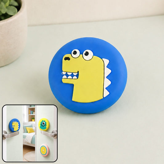 Cartoon & Fruit Wall Door Stopper – Soft Cushioned Bumper
