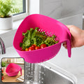 Triangular Kitchen Colander – Ergonomic Handle & Quick Drainage