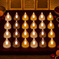 LED Candle Lights Set – 24 Premium Flameless Tealight Candles