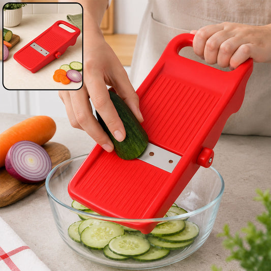 Vegetable Slicer – Adjustable Stainless Steel Kitchen Cutter