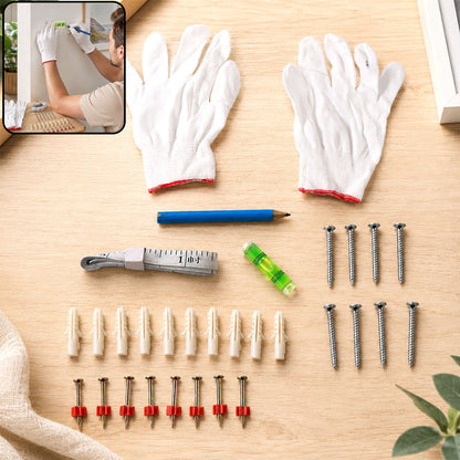 DIY Wall Mounting Kit – Safe & Precise Home Installation Tools