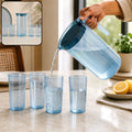 Premium Unbreakable Jug With Glass (1500 ML Jug With 4 Pc Glass)