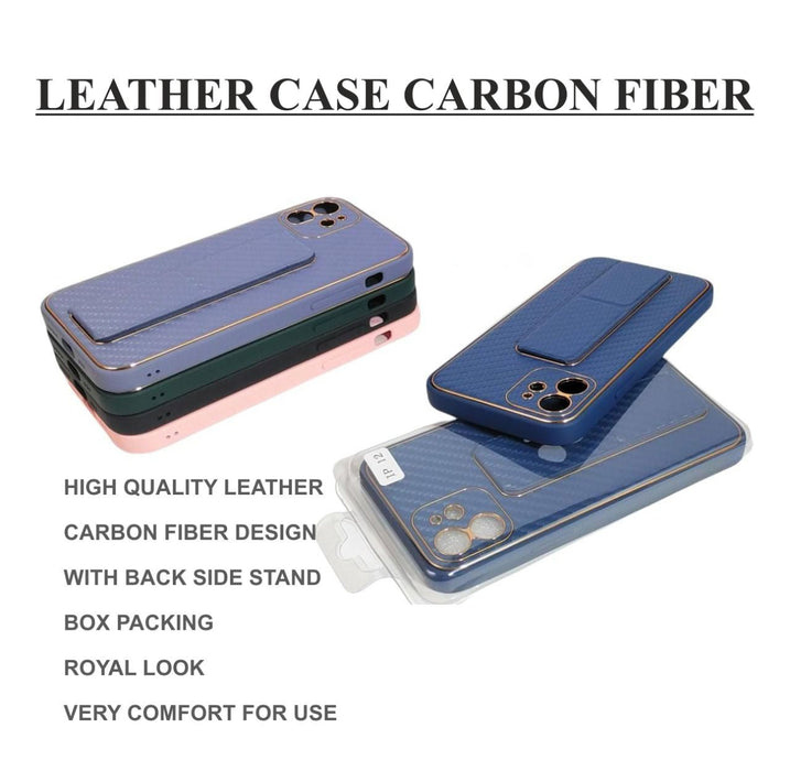 Texture Leather Hard Case For Redmi