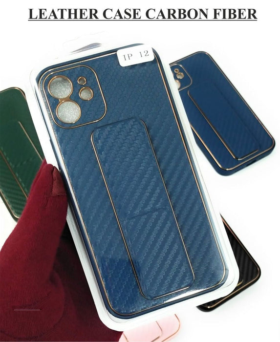 Texture Leather Hard Case For Iphone