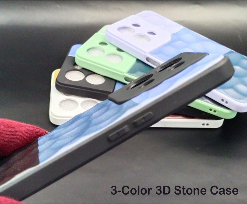 3D Stone Hard Case For Samsung