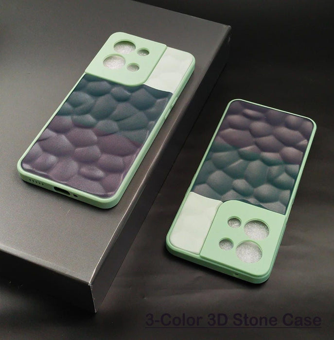 3D Stone Hard Case For Oppo