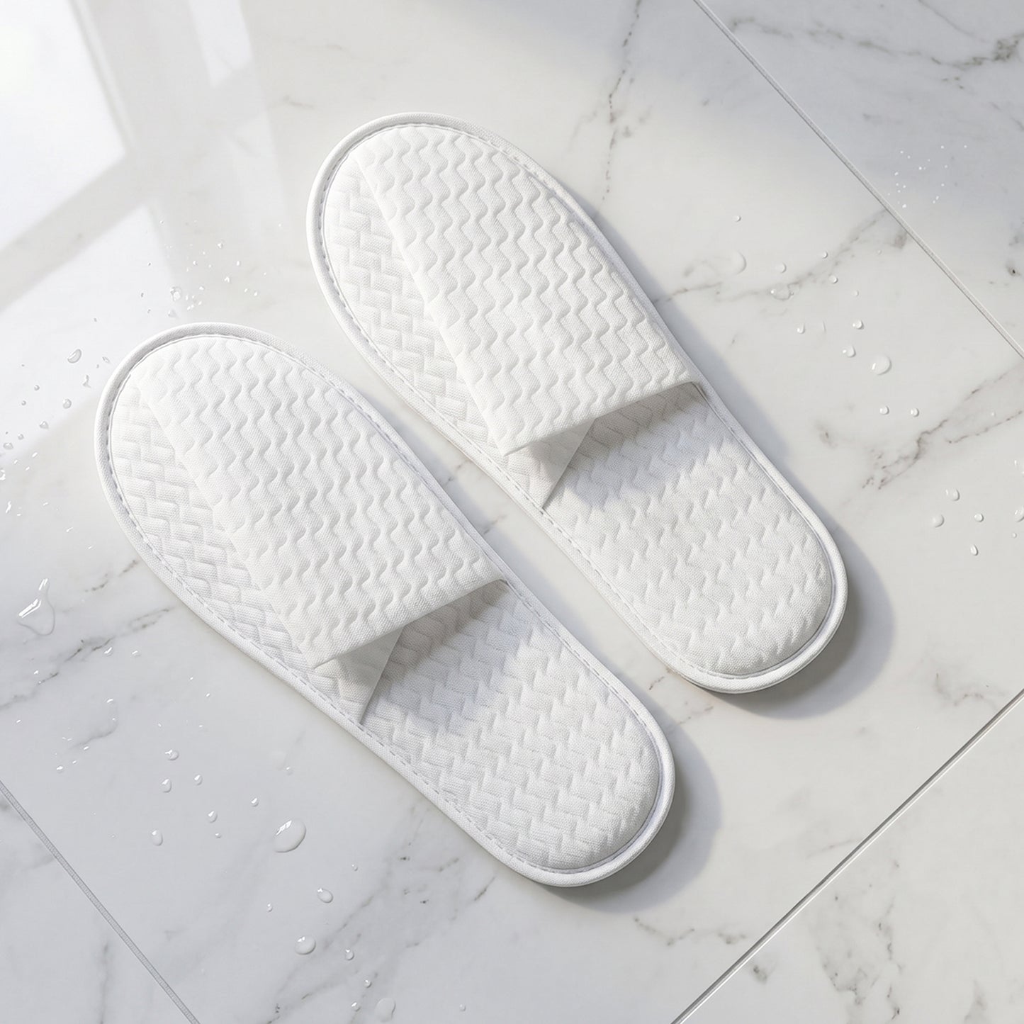Disposable Hotel Slippers for Guests (1 Pair)