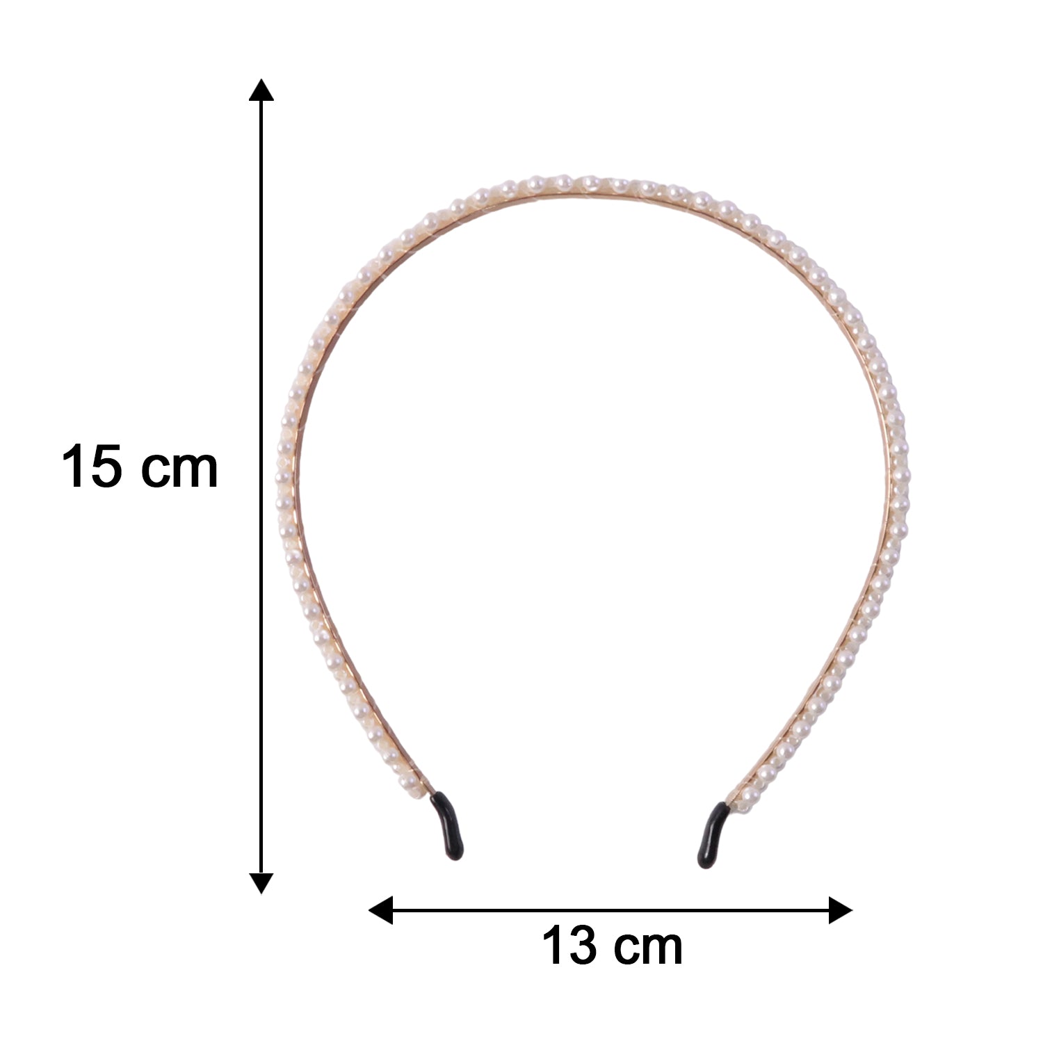 Pearl detailed women's headband