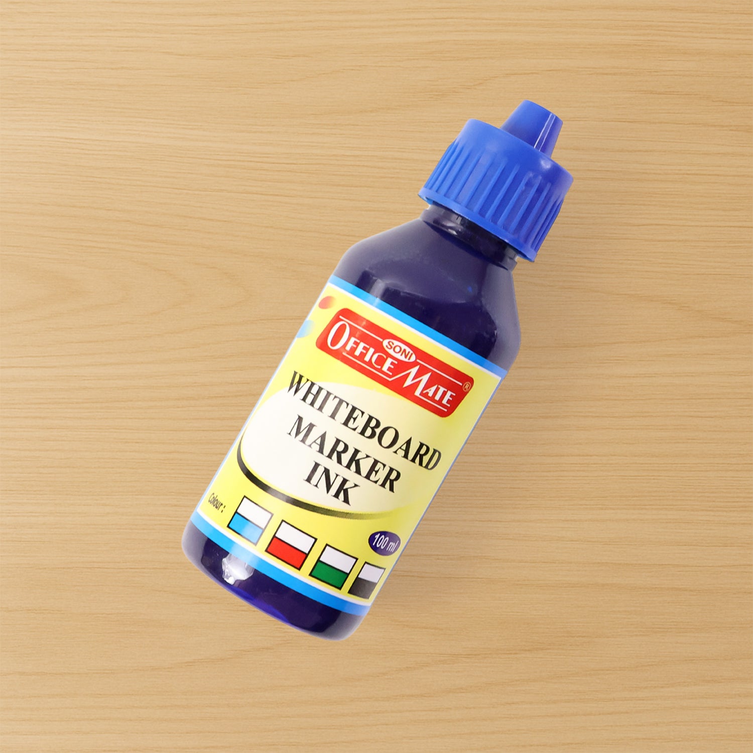 Officemate Whiteboard Marker Ink 100ml – Refillable, Smooth Writing & Quick-Drying Ink