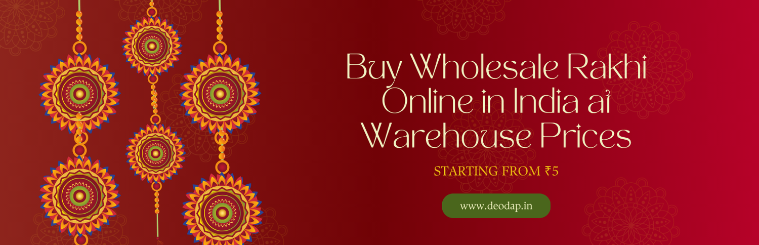 Buy Wholesale Rakhi Online in India at Warehouse Prices