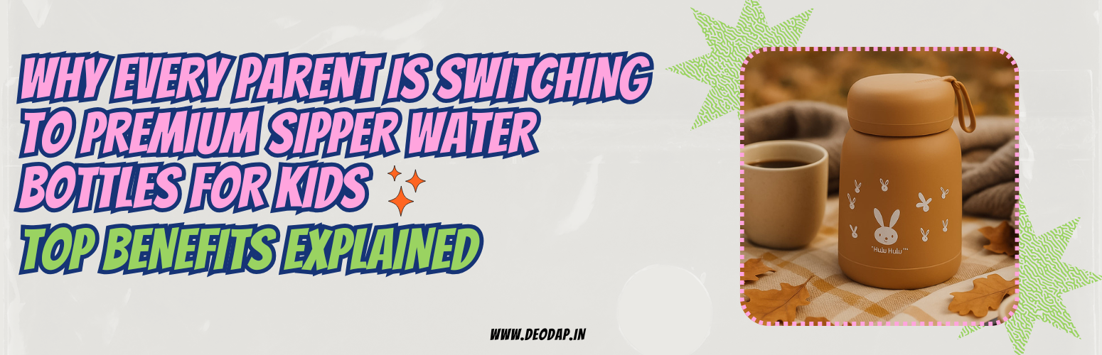 Why Every Parent Is Switching to Premium Sipper Water Bottles for Kids – Top Benefits Explained