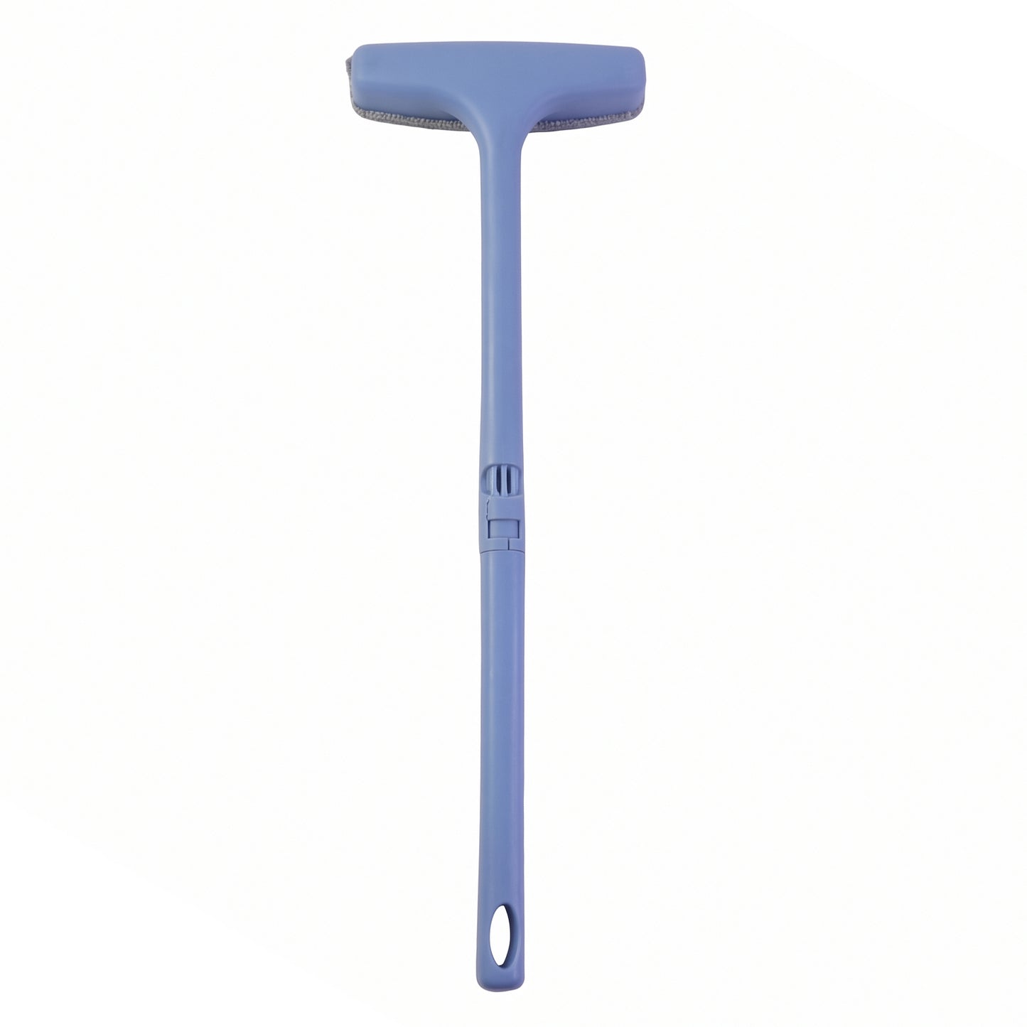 Side view of brush and scraper features on Window Mesh Cleaning Tool