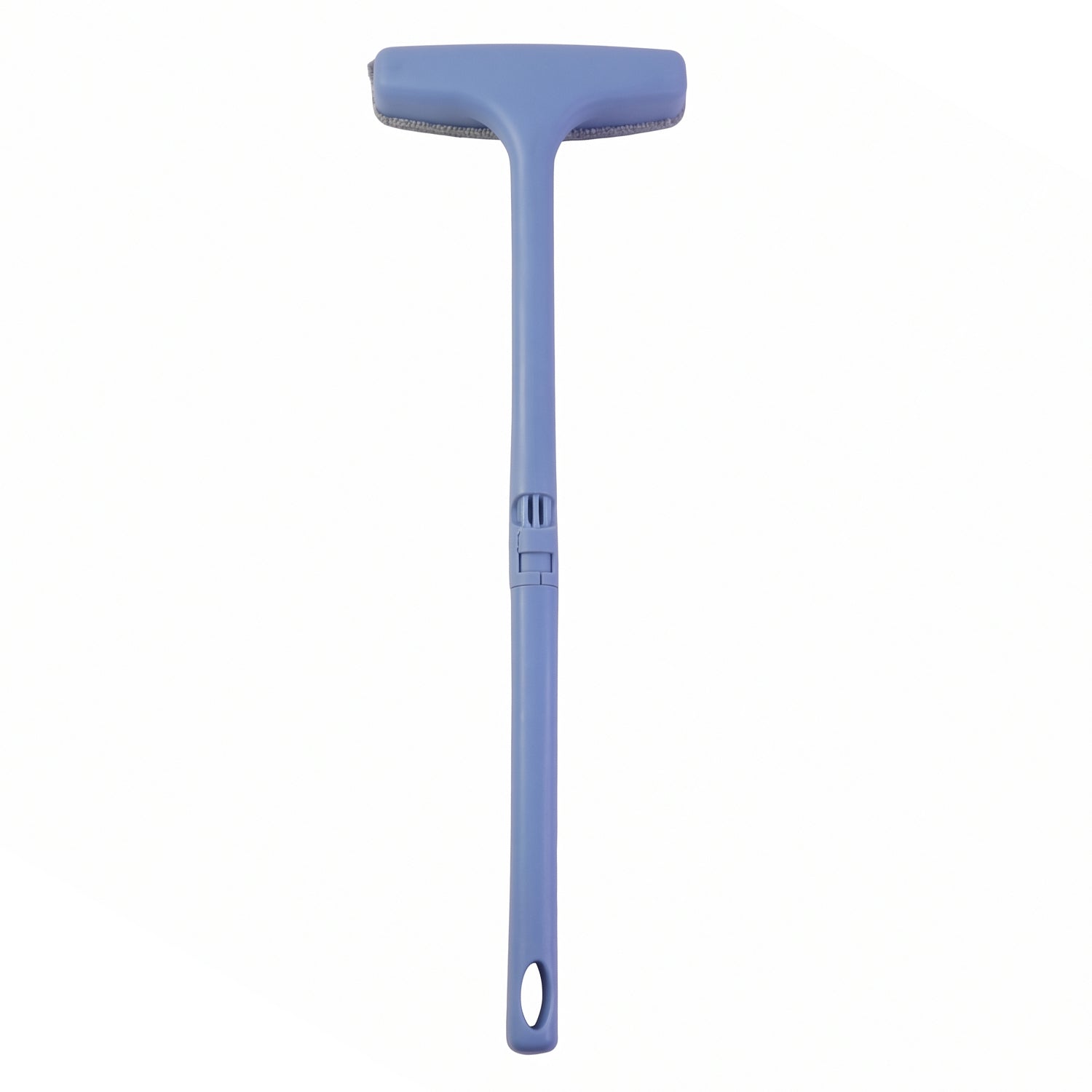 Side view of brush and scraper features on Window Mesh Cleaning Tool