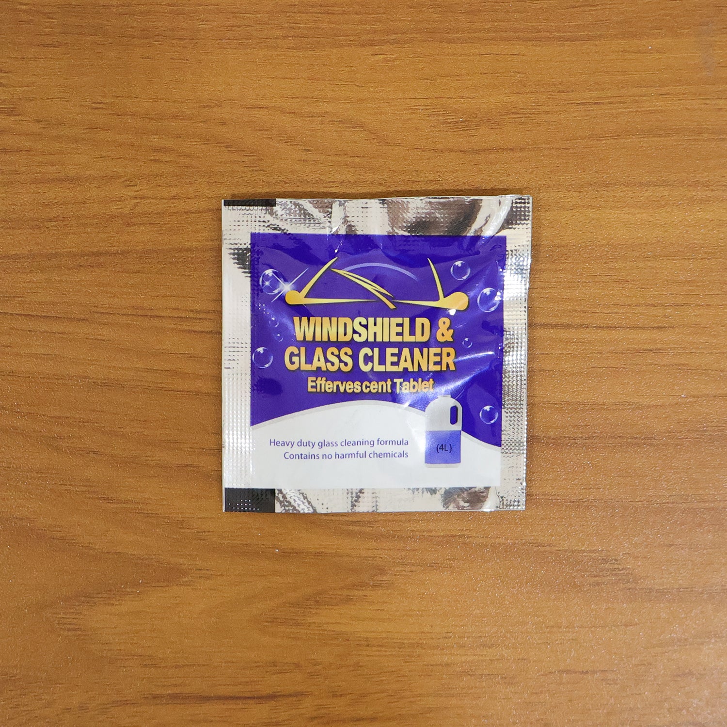 compact car windshield cleaning tablet single piece