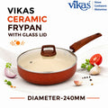 Ceramic Frypan – Non-Stick Coating & Induction Compatible for Healthy Cooking