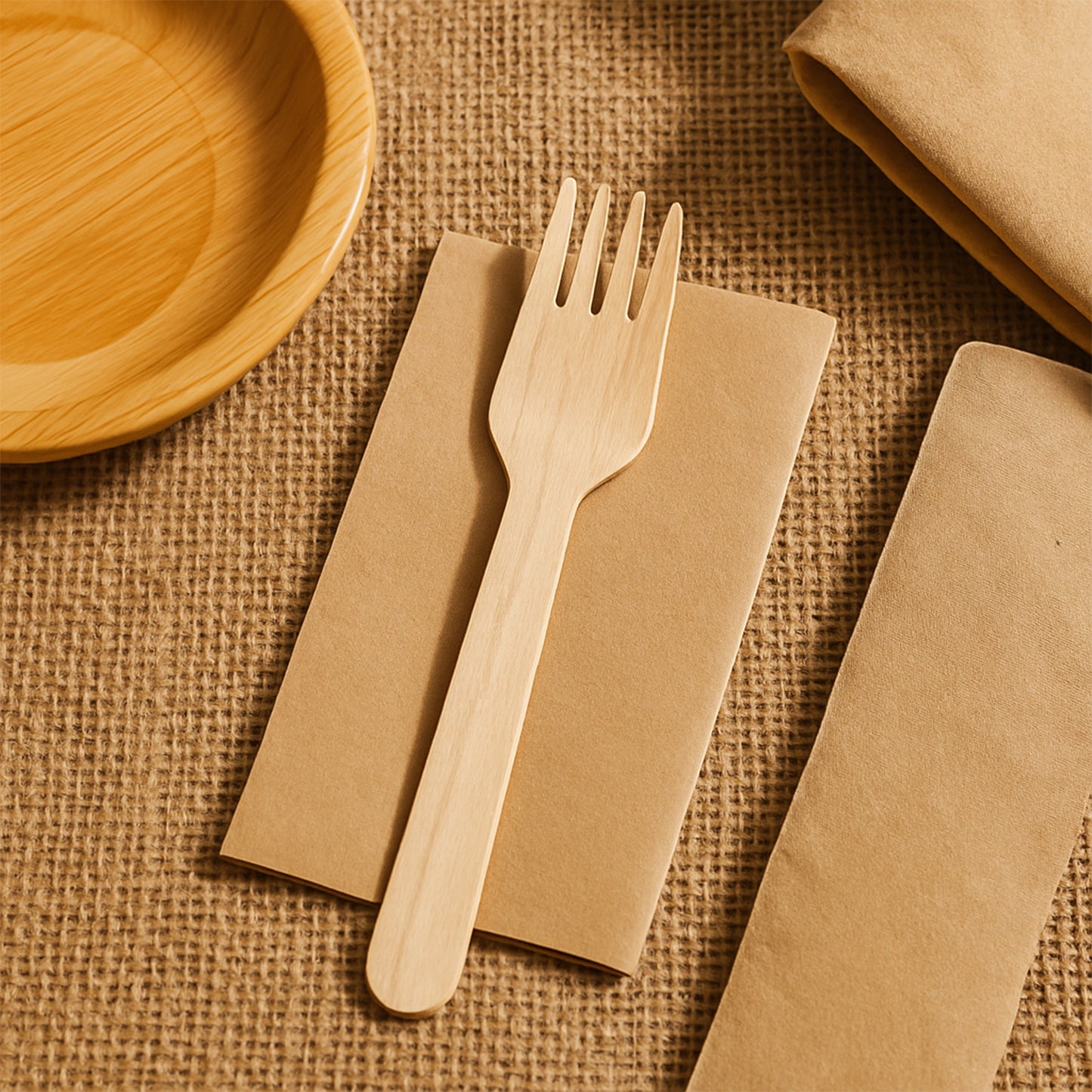 Freshee 160mm Wooden Fork – 30 Pcs Pack