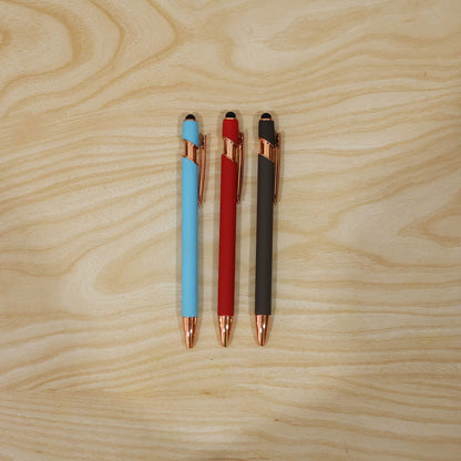 Colorful smooth writing ballpoint pens