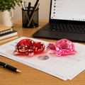 Glitter Turtle Paper Weight – Colorful Desk Decor & Office Accessory