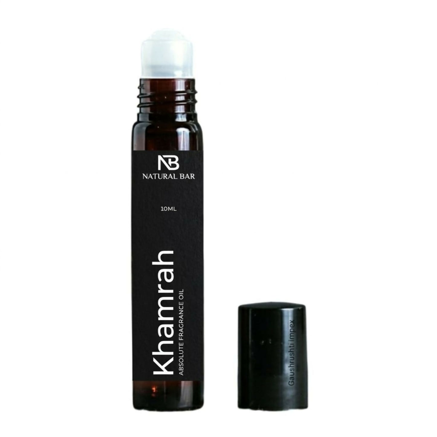 Perfume oil bottle with a natural fragrance appeal