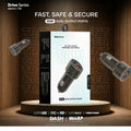 80W Car Charger – Rapid Dual Port Charging for Smartphones