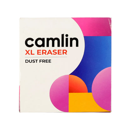 Camlin XL Dust-Free Eraser – Soft, Clean Erasing for School & Office | 20-Piece Value Pack