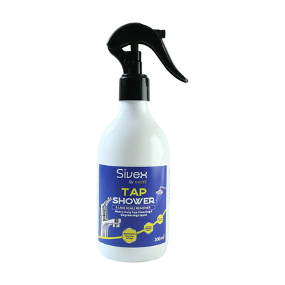 Eyelet Tap Shower & Limescale Remover Liquid Cleaner for Bathroom Taps, Shower Heads & Fittings (300ml)