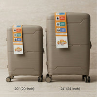 Premium Hard Shell Travel Luggage Set with Spinner Wheels