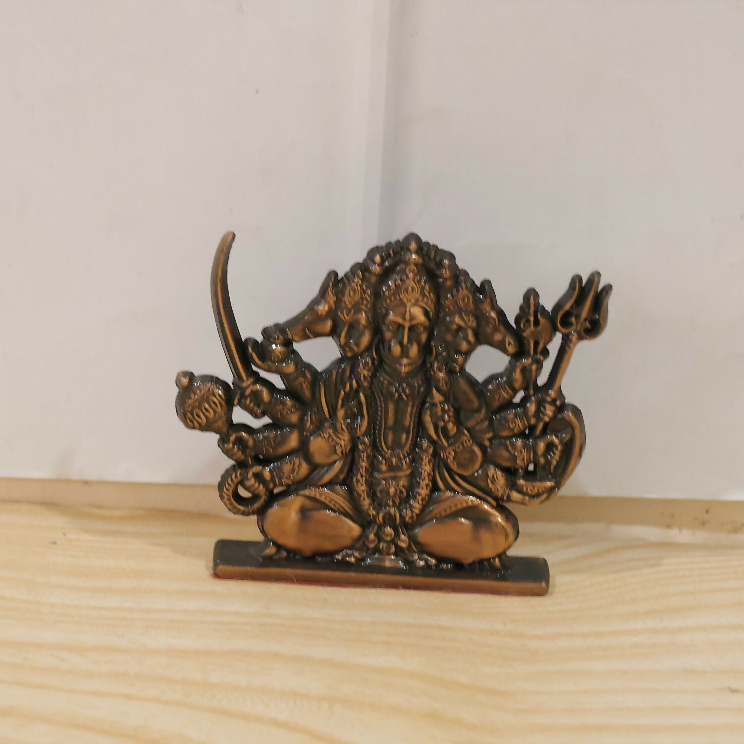 Brass Panchmukhi Hanuman Idol- live